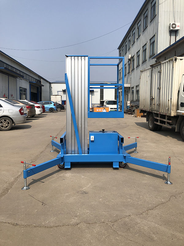 单柱铝合金升降机